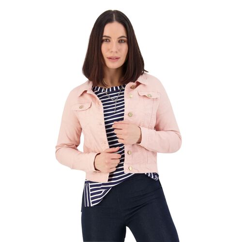 Vassalli Distressed Denim Jacket